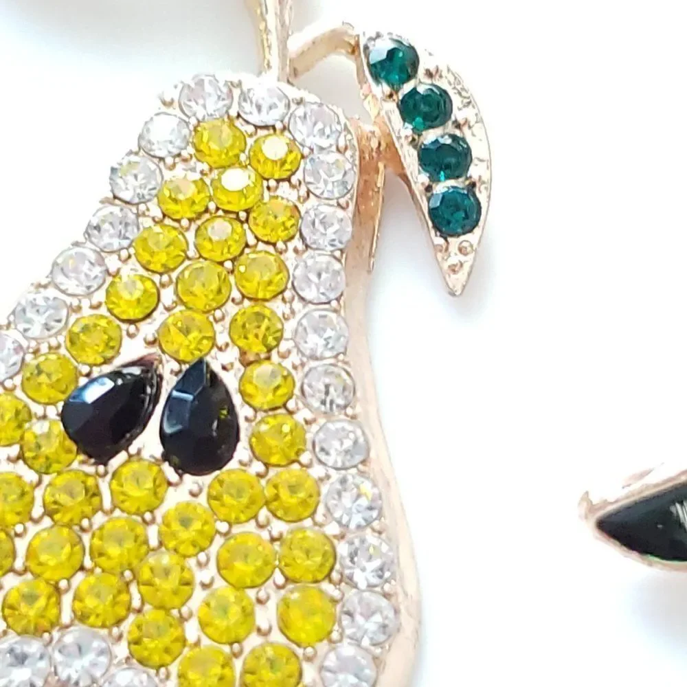 New! Zara Pear Post Earrings